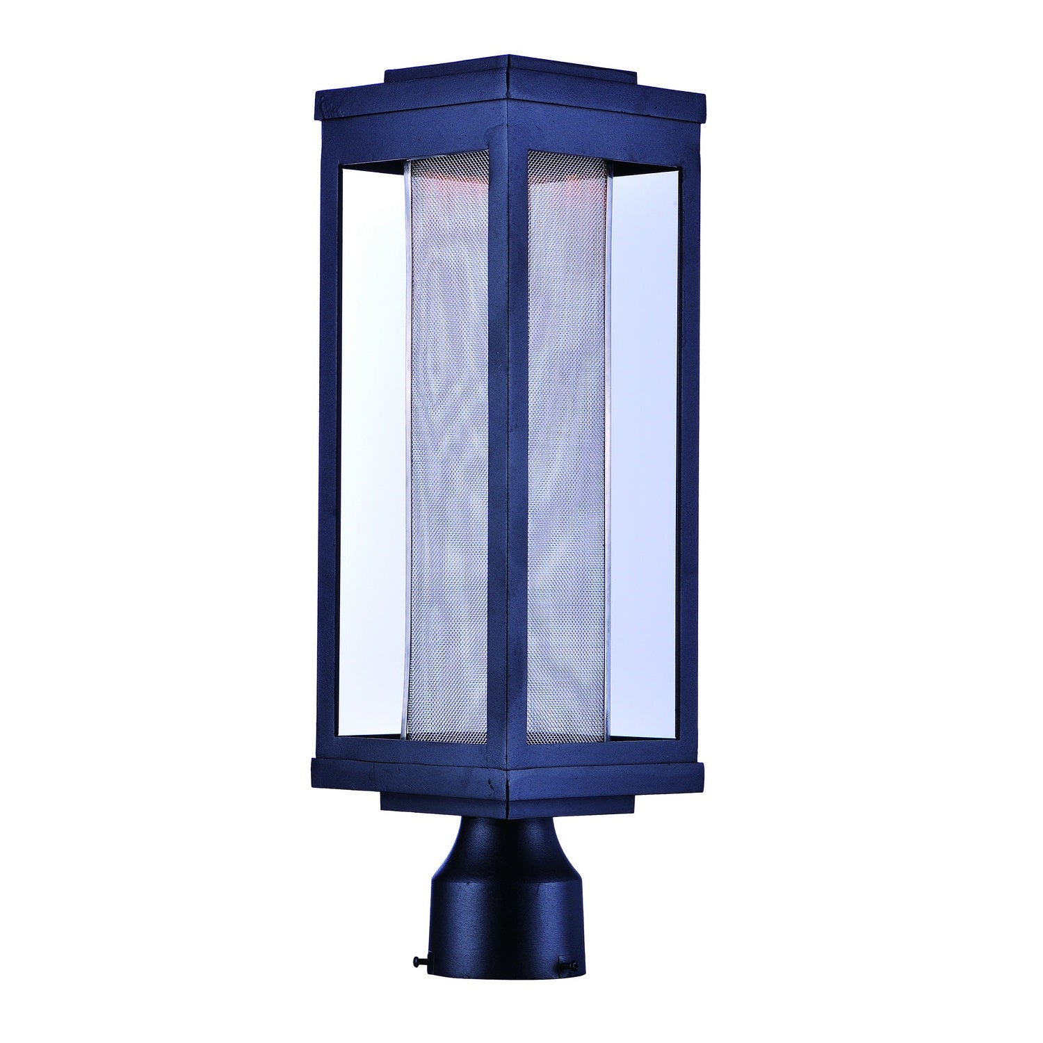 Maxim - 55900MSCBK - LED Outdoor Post/Pier Mount - Salon LED - Black