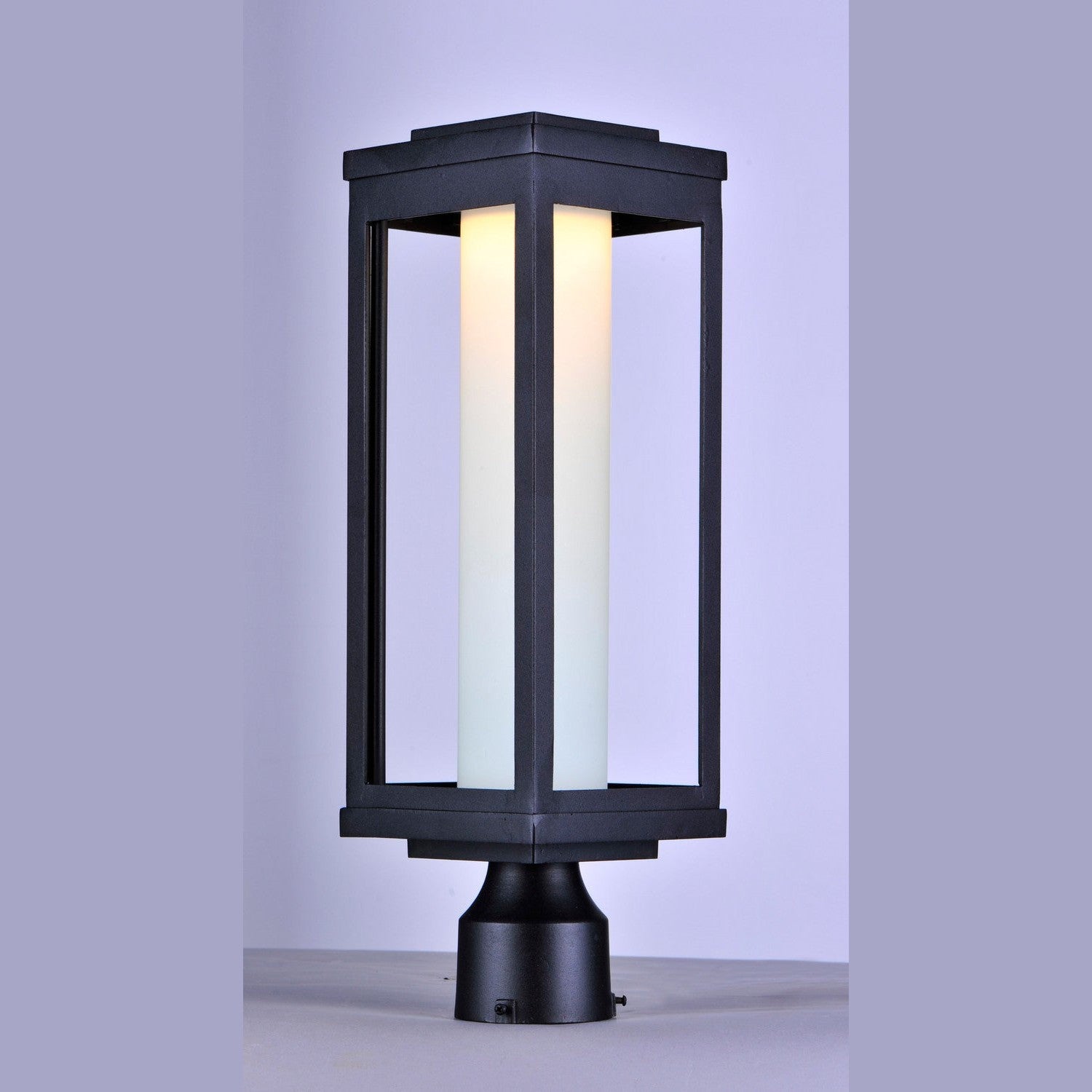 Maxim - 55900SWBK - LED Outdoor Post/Pier Mount - Salon LED - Black
