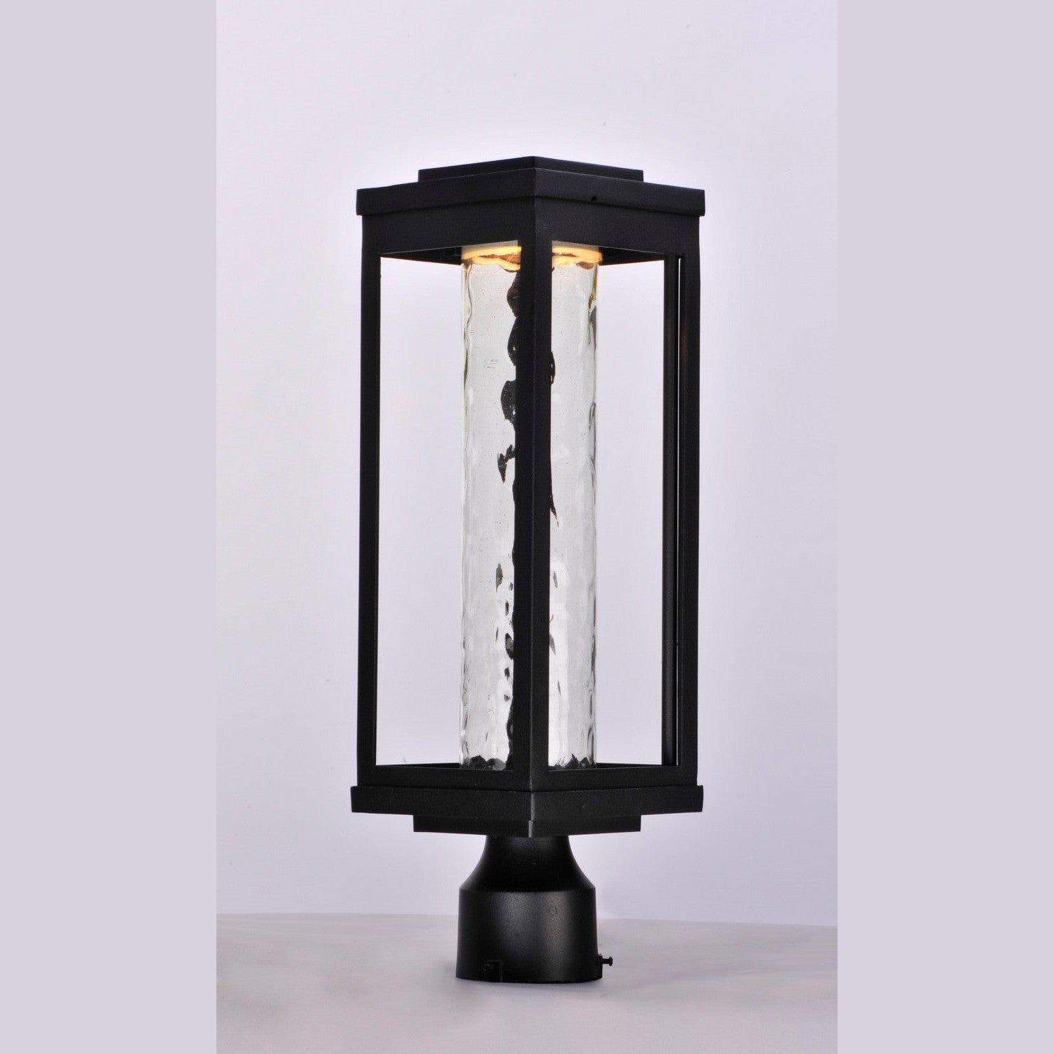 Maxim - 55900WGBK - LED Outdoor Post/Pier Mount - Salon LED - Black