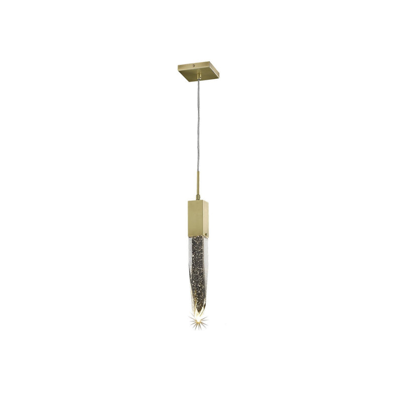 Avenue Lighting - HF1901-1-AP-BB - LED Pendant - Aspen - Brushed Brass
