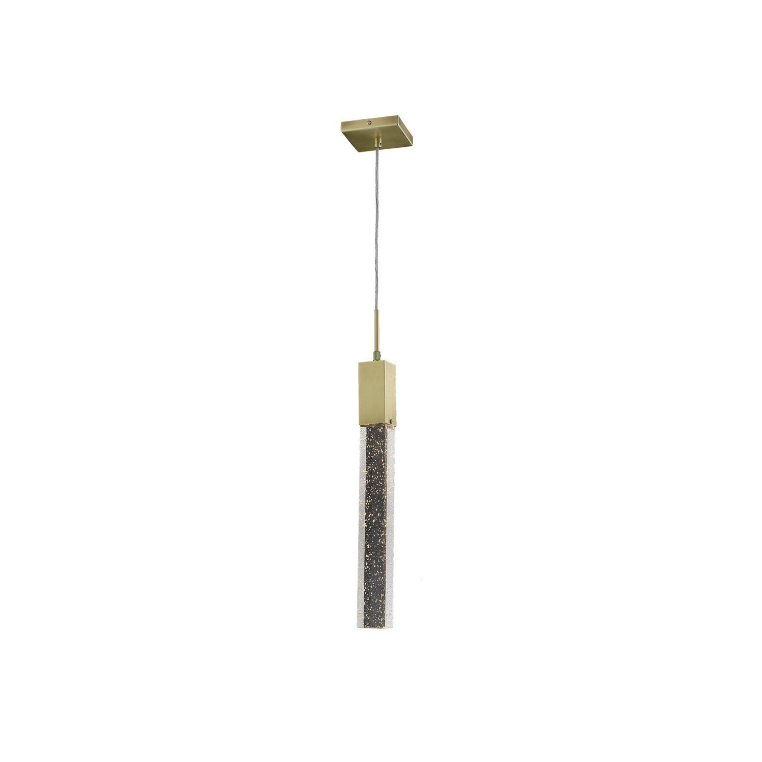 Avenue Lighting - HF1901-1-GL-BB - LED Pendant - The Original Glacier - Brushed Brass