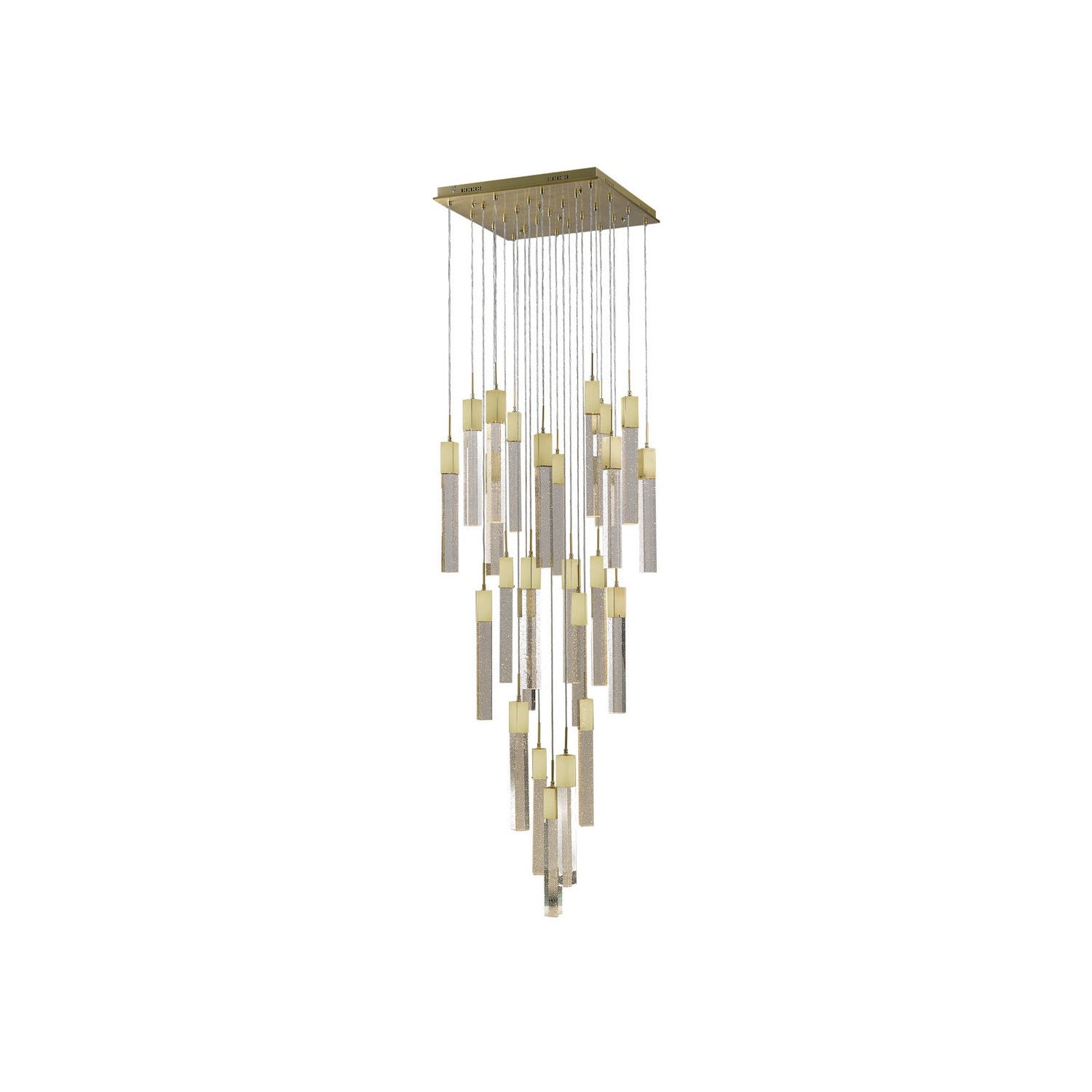 Avenue Lighting - HF1903-41-GL-BB - LED Pendant - The Original Glacier - Brushed Brass