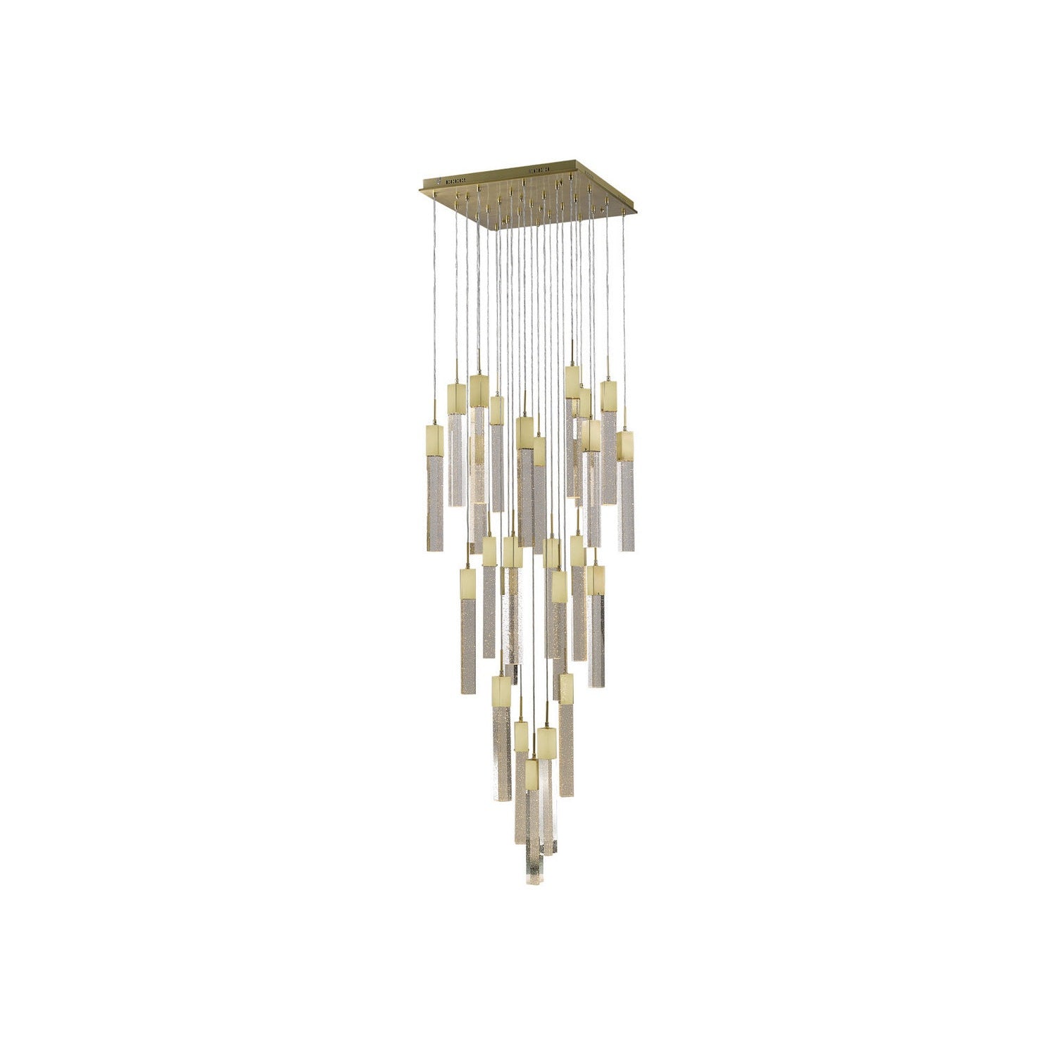Avenue Lighting - HF1904-25-GL-BB - LED Pendant - The Original Glacier - Brushed Brass