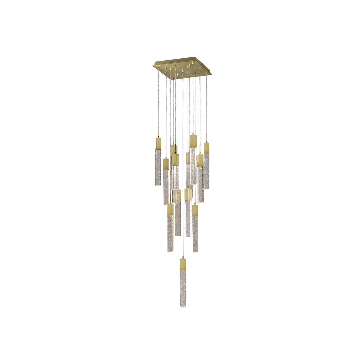Avenue Lighting - HF1905-13-GL-BB - LED Pendant - The Original Glacier - Brushed Brass
