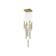 Avenue Lighting - HF1905-13-GL-BB - LED Pendant - The Original Glacier - Brushed Brass
