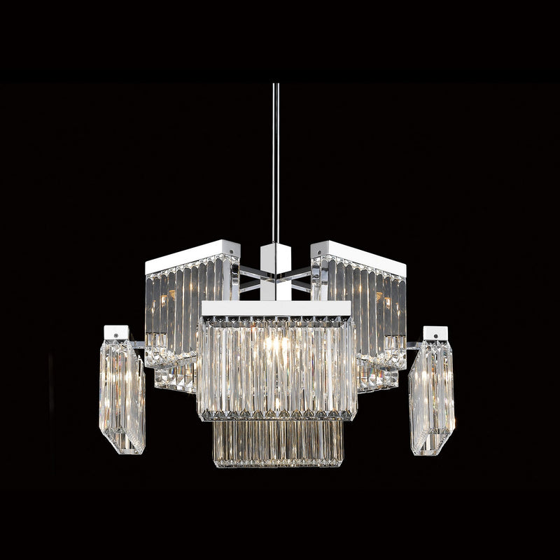 Avenue Lighting - HF4008-PN - LED Chandelier - Broadway - Polished Nickel