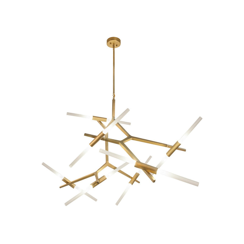 Avenue Lighting - HF8060-14-BB - LED Chandelier - San Vicente Blvd. - Brushed Brass