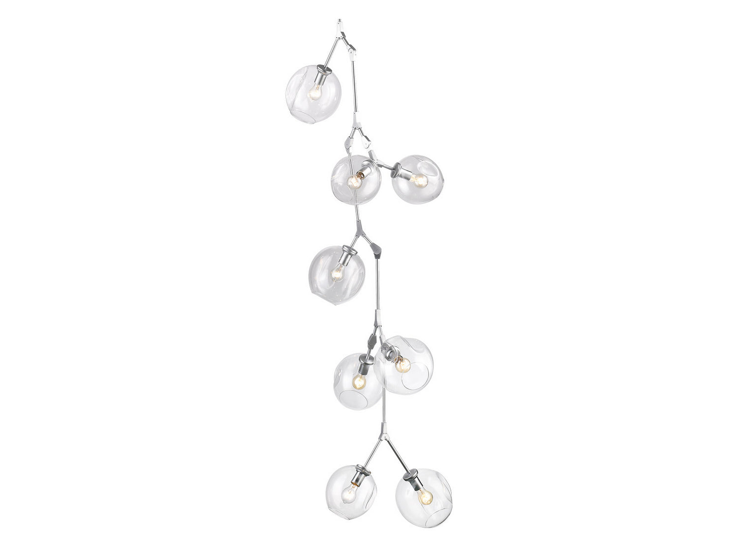Avenue Lighting - HF8080-CH - Ten Light Chandelier - Fairfax Ave. - Matte Chrome