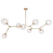 Avenue Lighting - HF8088-BB - Eight Light Chandelier - Fairfax Ave. - Brushed Brass