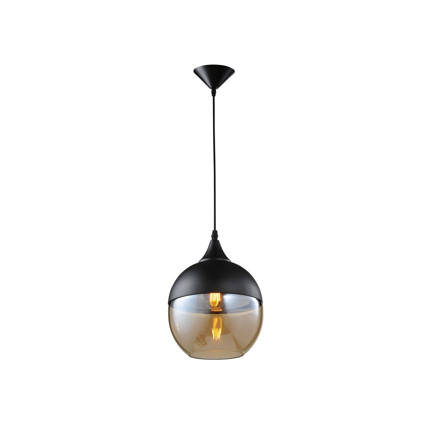 Avenue Lighting - HF9111-BK/BZ - One Light Pendant - Robertson Blvd. - Black