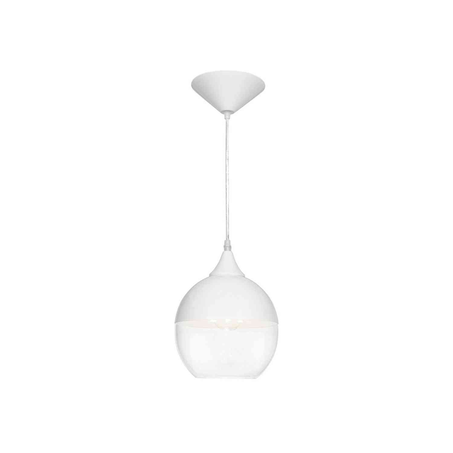 Avenue Lighting - HF9111-WHT - One Light Pendant - Robertson Blvd. - White