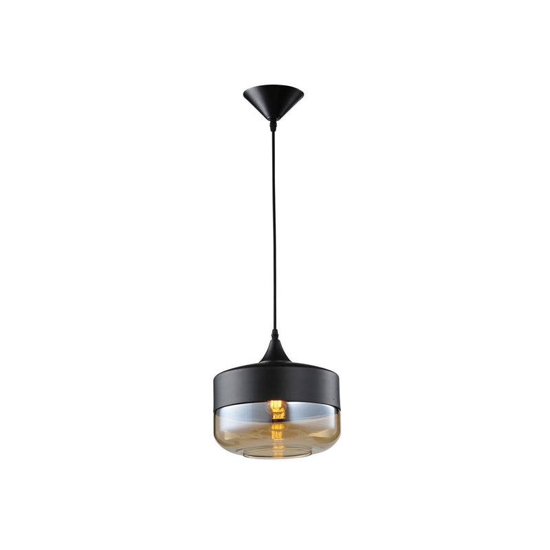 Avenue Lighting - HF9113-BK/BZ - One Light Pendant - Robertson Blvd. - Black