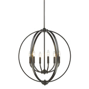 Golden - 3167-6 EB - Six Light Chandelier - Colson - Etruscan Bronze