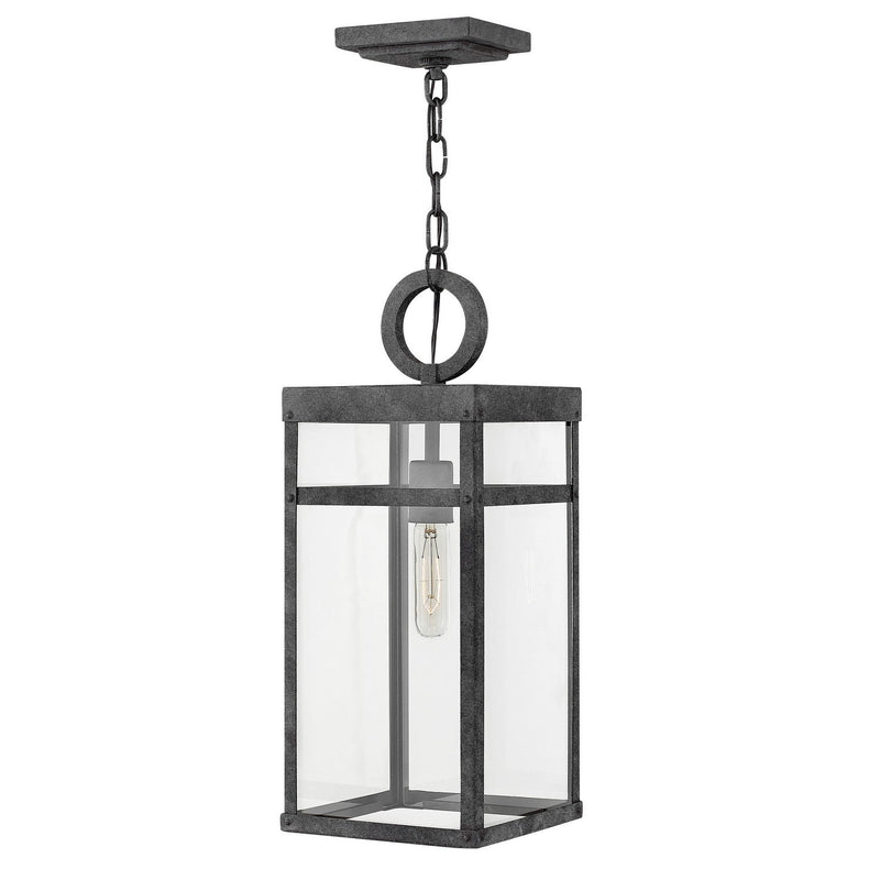 Hinkley - 2802DZ - LED Hanging Lantern - Porter - Aged Zinc