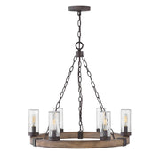 Hinkley - 29206SQ - LED Chandelier - Sawyer - Sequoia