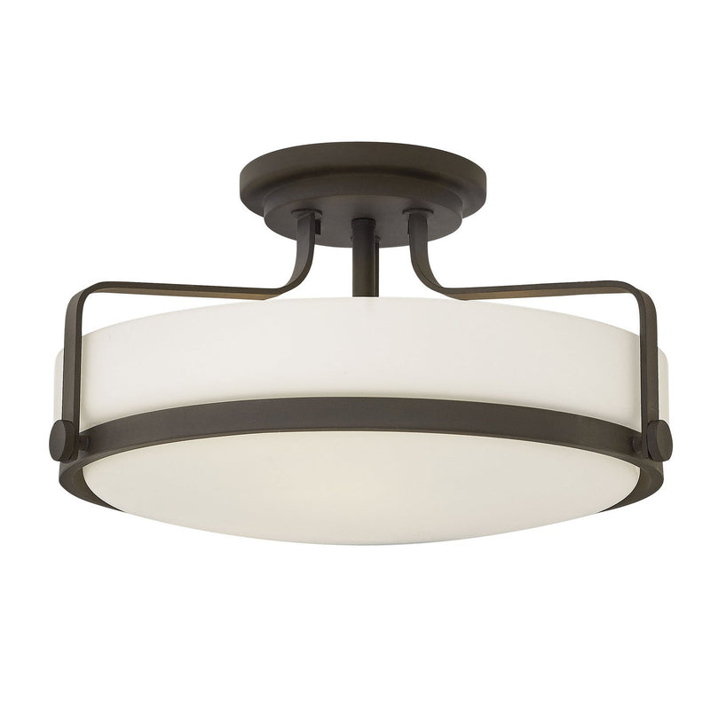 Hinkley - 3643OZ - LED Semi-Flush Mount - Harper - Oil Rubbed Bronze