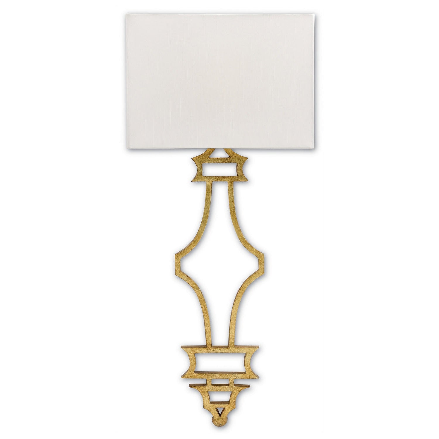 Currey and Company - 5000-0030 - One Light Wall Sconce - Eternity Collection - Antique Gold Leaf