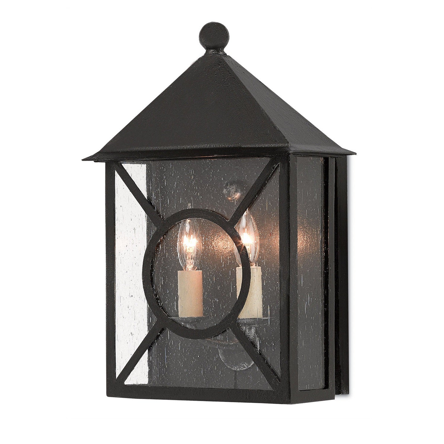 Currey and Company - 5500-0003 - Two Light Outdoor Wall Sconce - Ripley Collection - Midnight