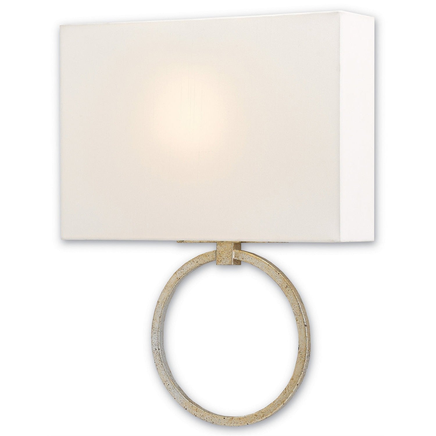 Currey and Company - 5900-0003 - One Light Wall Sconce - Silver Granello