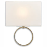 Currey and Company - 5900-0003 - One Light Wall Sconce - Silver Granello