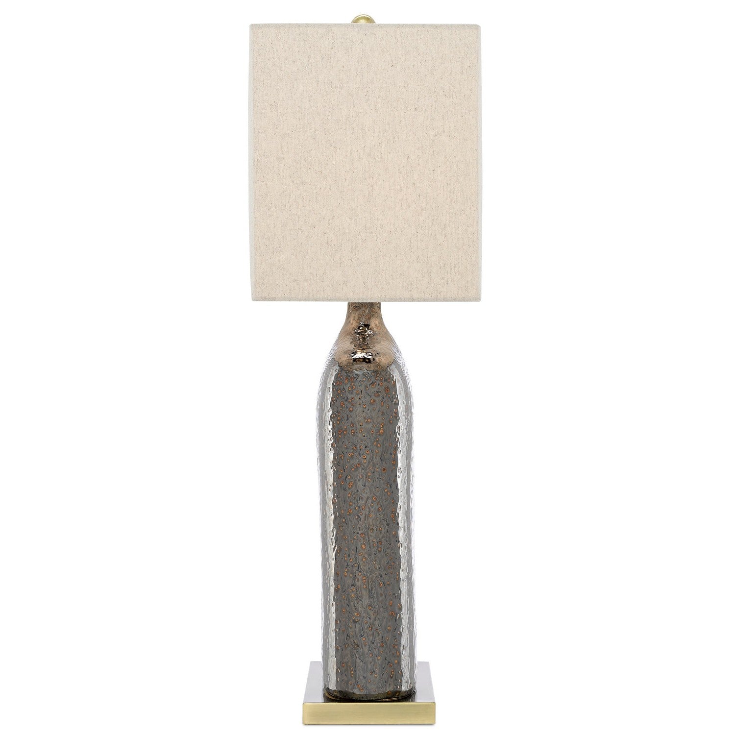 Currey and Company - 6000-0094 - One Light Table Lamp - Musing Collection - Rustic Metallic Bronze