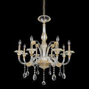 Allegri - 029151-024-FR001 - Eight Light Chandelier - La Rosa - Gold