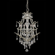 Allegri - 090071-040-FR001 - Five Light Lantern - Shorecrest - Sliver Dollar