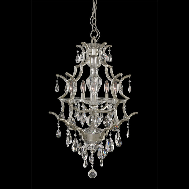 Allegri - 090071-040-FR001 - Five Light Lantern - Shorecrest - Sliver Dollar