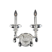 Allegri - 021721-017-FR001 - Two Light Wall Bracket - Jolivet - Two Tone Silver