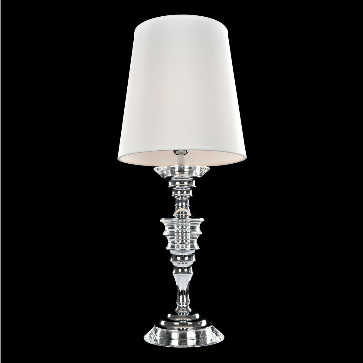 Allegri - 027790-010-FR001 - One Light Table Lamp - Cosimo - Chrome