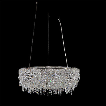 Allegri - 029051-010-FR001 - Six Light Pendant - Voltare - Chrome