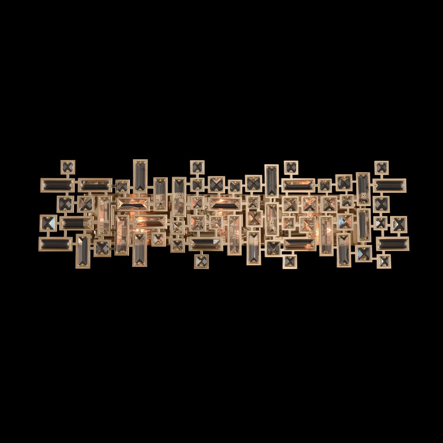 Allegri - 027621-038-FR001 - Six Light Bath - Vermeer - Brushed Champagne Gold