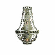 Allegri - 029921-042 - Two Light Wall Sconce - Lucia - Vintage Silver Leaf