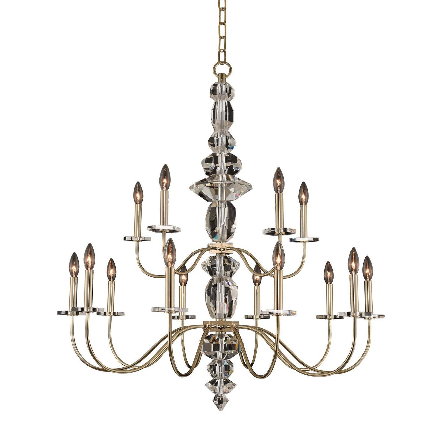 Allegri - 031252-041-FR001 - 15 Light Chandelier - Bolivar - Champagne Gold