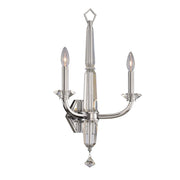 Allegri - 031322-010-FR001 - Two Light Wall Bracket - Palermo - Chrome