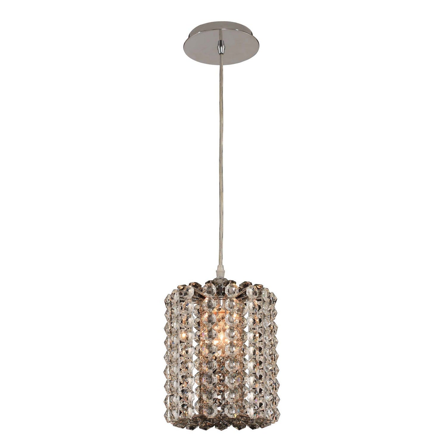 Allegri - 031410-010-FR000 - One Light Mini Pendant - Anello - Chrome