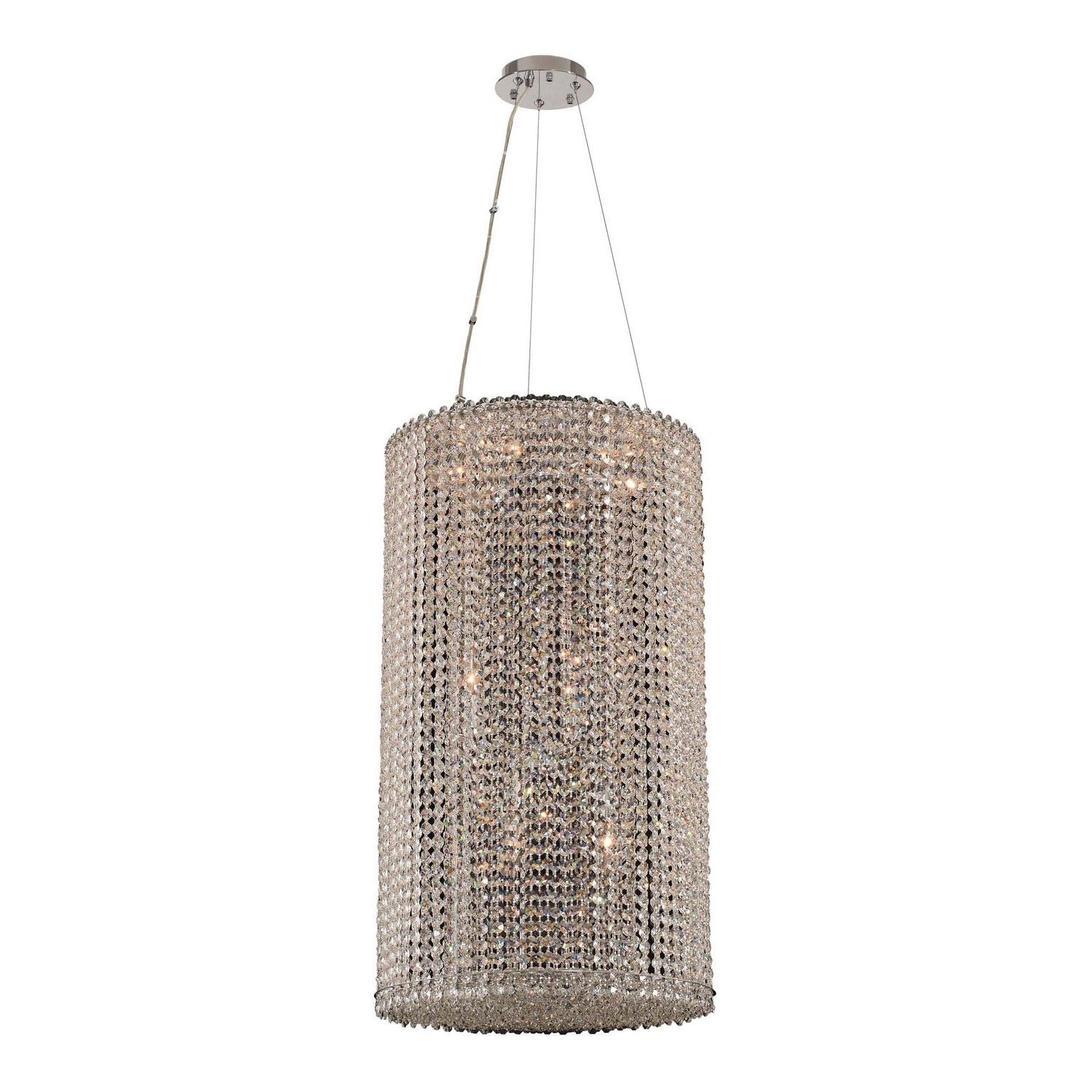 Allegri - 032050-010-FR001 - 12 Light Foyer Pendant - Torre - Chrome