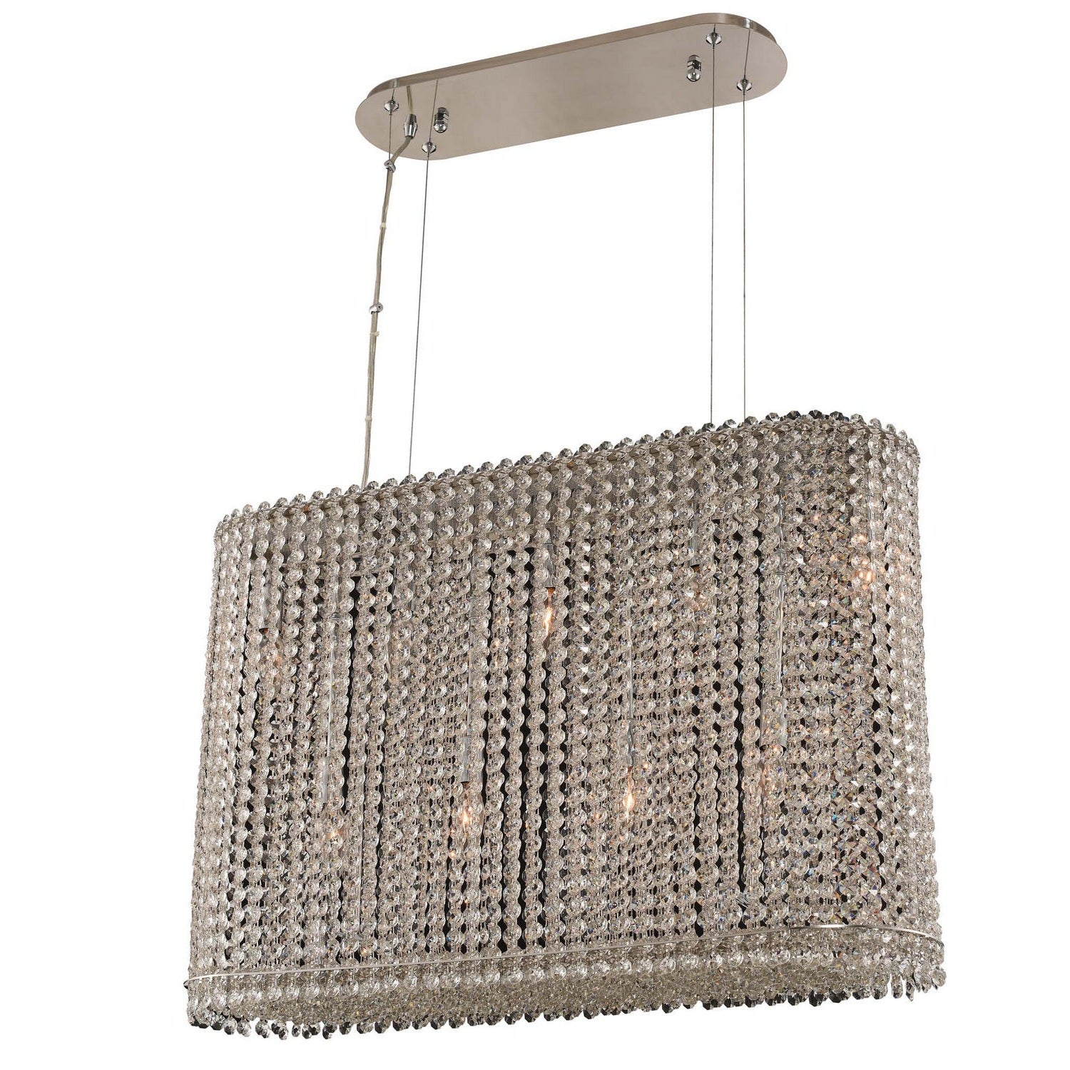 Allegri - 032052-010-FR001 - Nine Light Island Pendant - Torre - Chrome