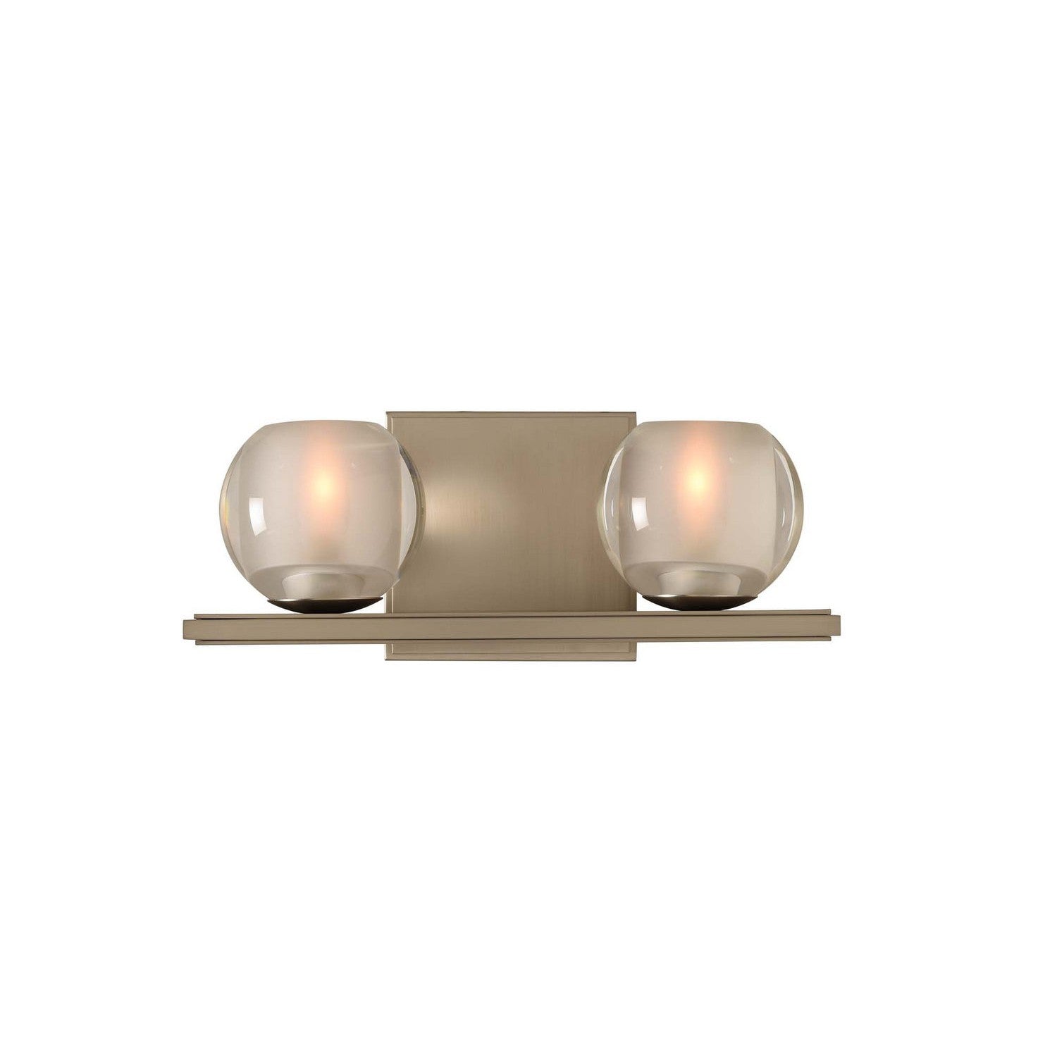 Kalco - 315032SN - LED Bath - Corona - Satin Nickel
