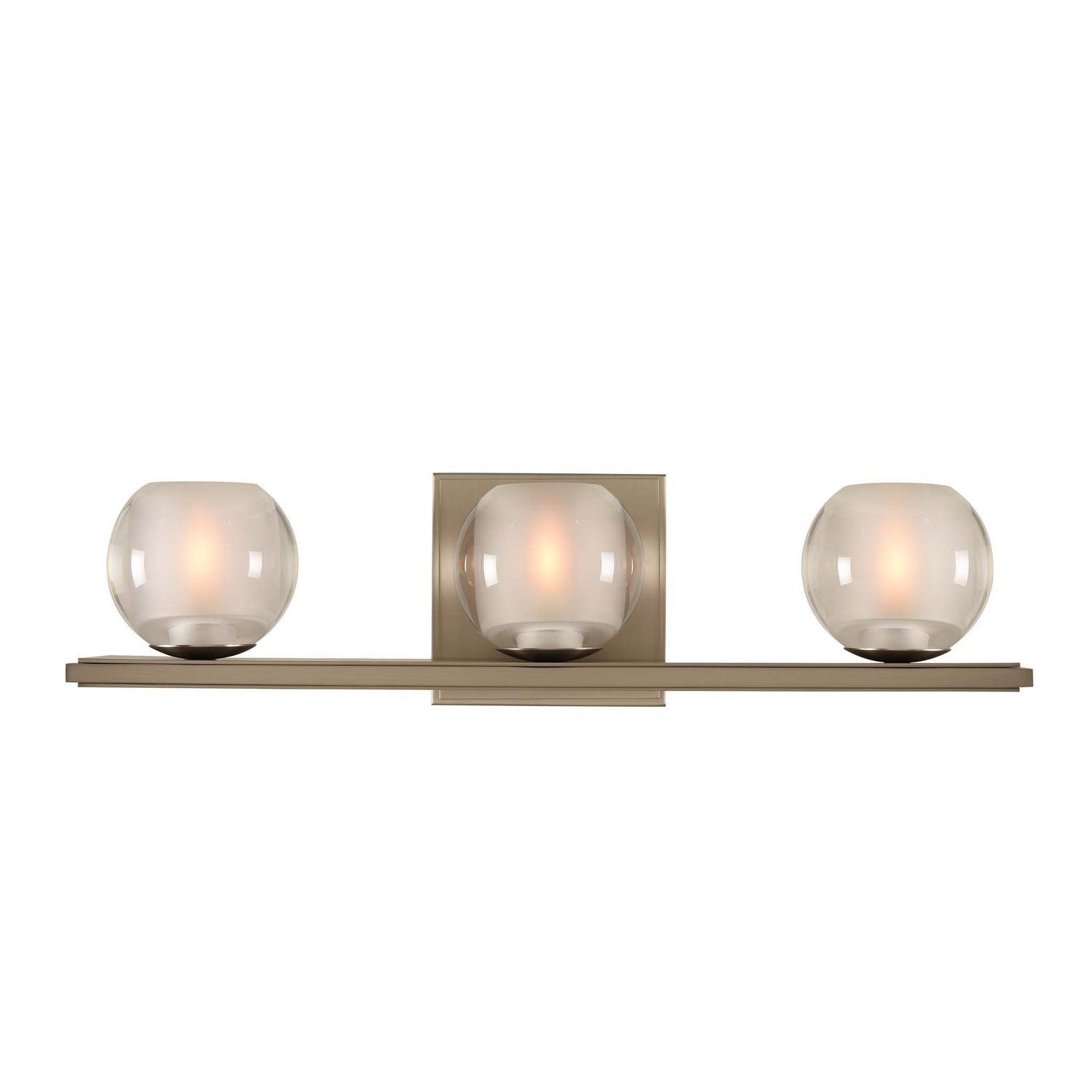 Kalco - 315033SN - LED Bath - Corona - Satin Nickel