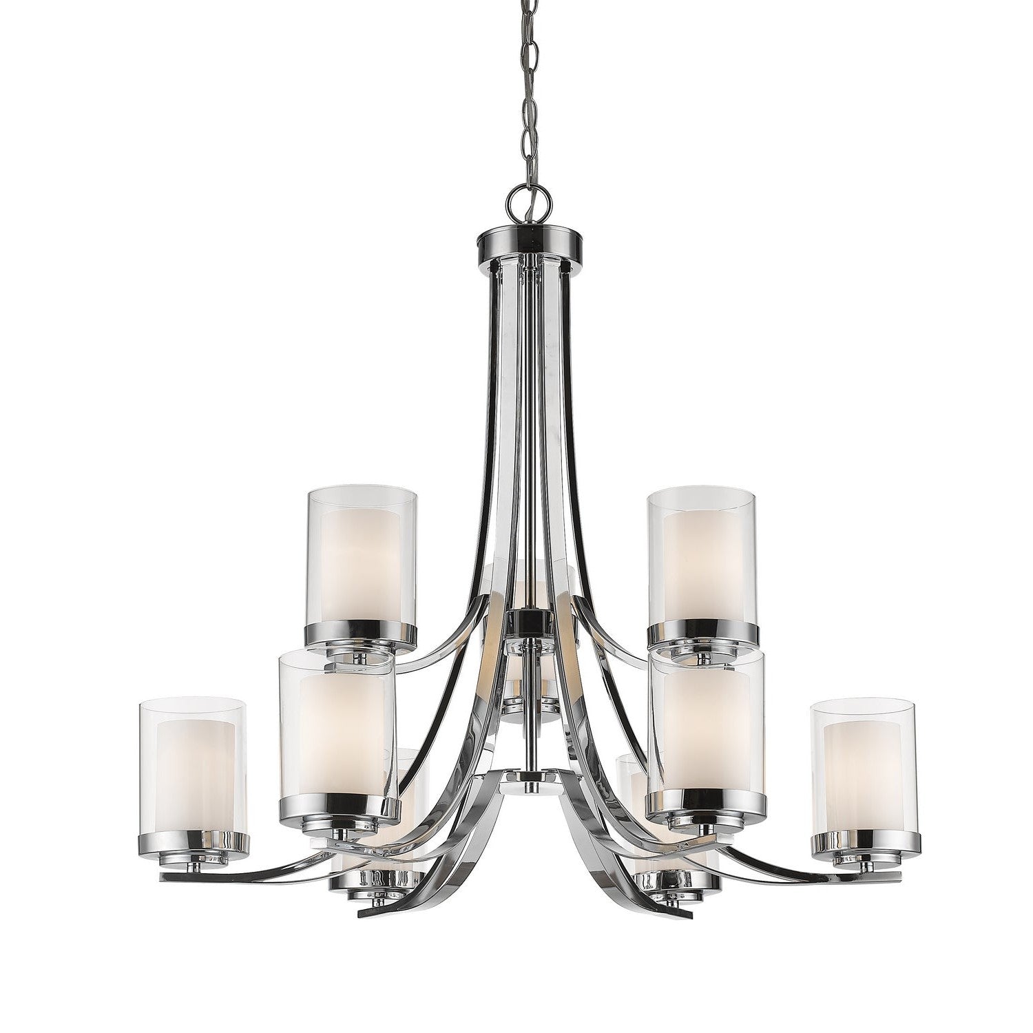 Z-Lite - 426-9-CH - Nine Light Chandelier - Willow - Chrome