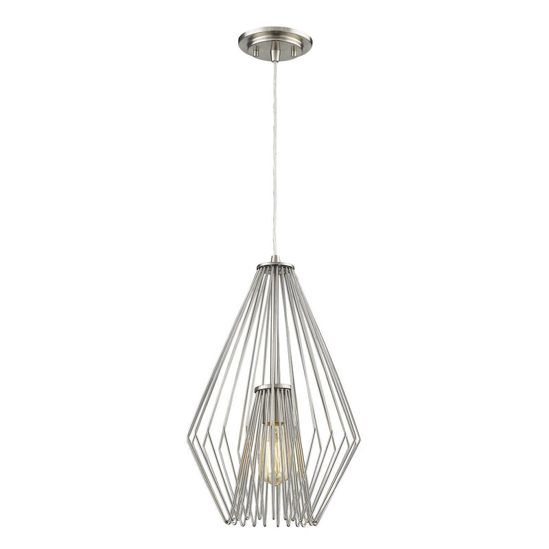 Z-Lite - 442MP12-BN - One Light Pendant - Quintus - Brushed Nickel