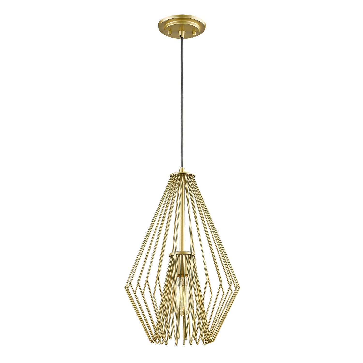 Z-Lite - 442MP12-MG - One Light Pendant - Quintus - Metallic Gold