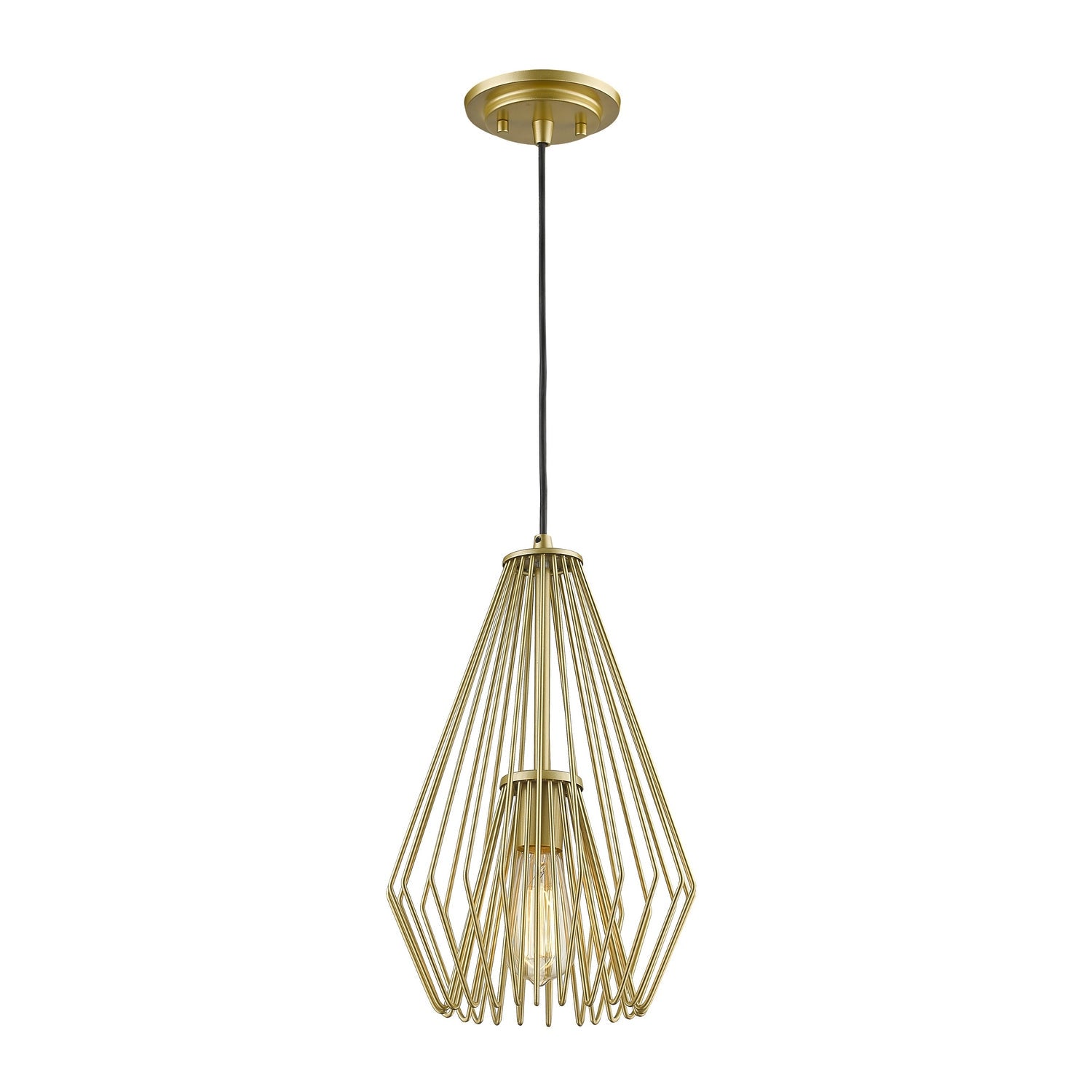 Z-Lite - 442MP-MG - One Light Pendant - Quintus - Metallic Gold