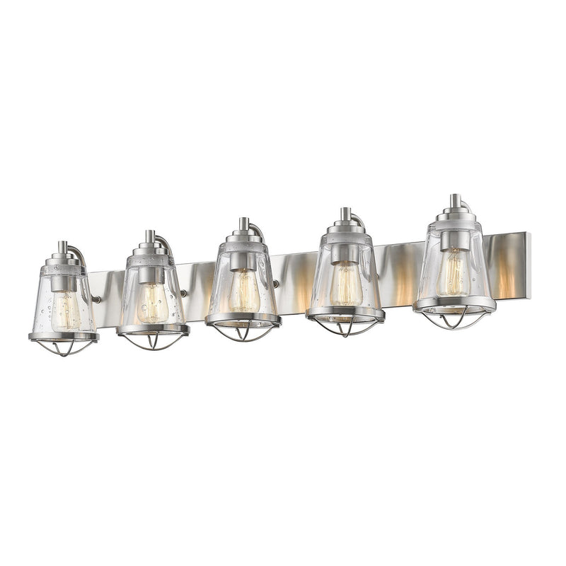 Z-Lite - 444-5V-BN - Five Light Vanity - Mariner - Brushed Nickel