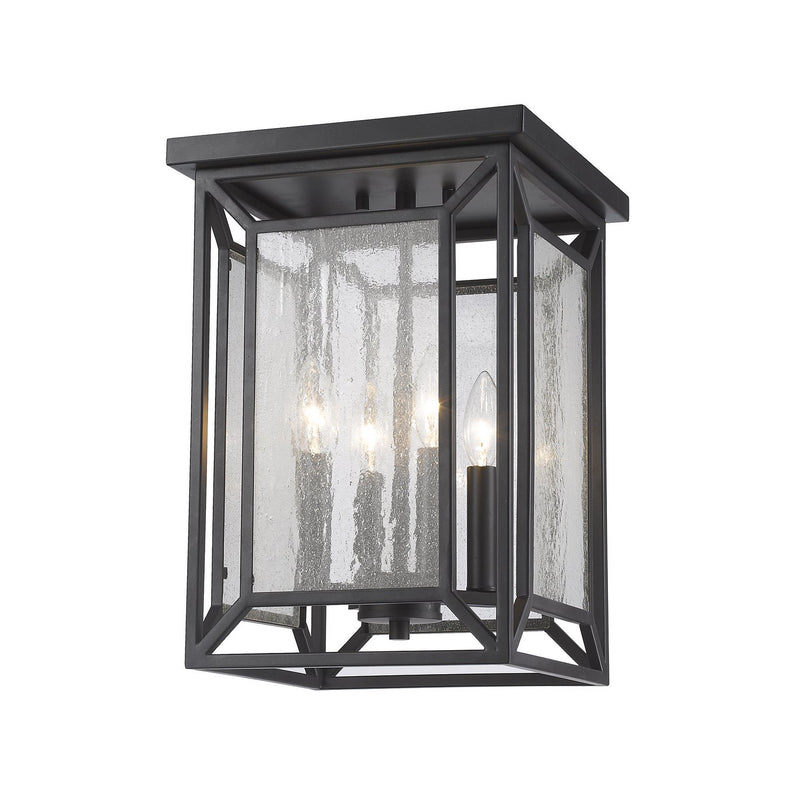 Z-Lite - 6005F-BRZ - Four Light Flush Mount - Braum - Bronze