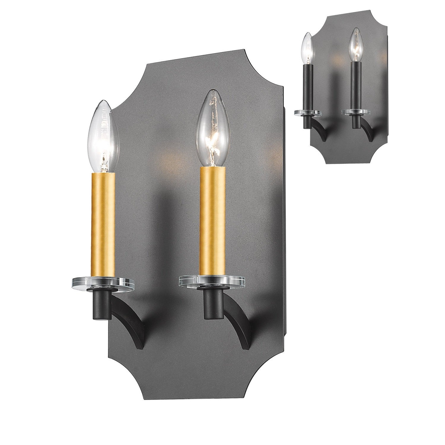 Z-Lite - 6008-2S-BRZ - Two Light Wall Sconce - Zander - Bronze