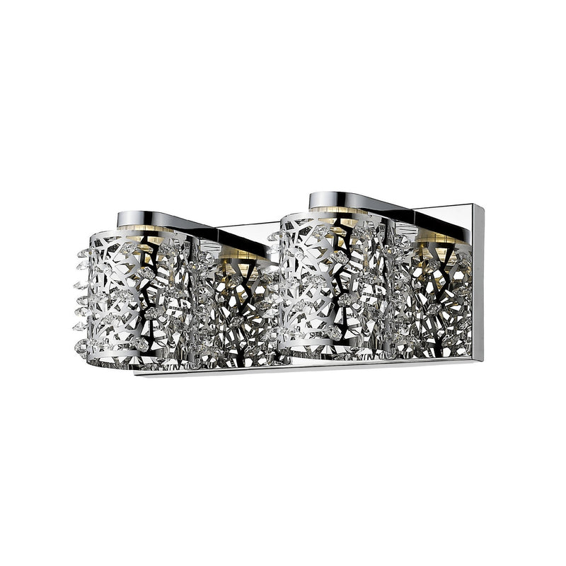 Z-Lite - 906-2V-LED - LED Vanity - Fortuna - Chrome