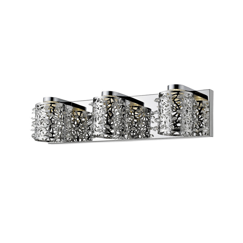 Z-Lite - 906-3V-LED - LED Vanity - Fortuna - Chrome
