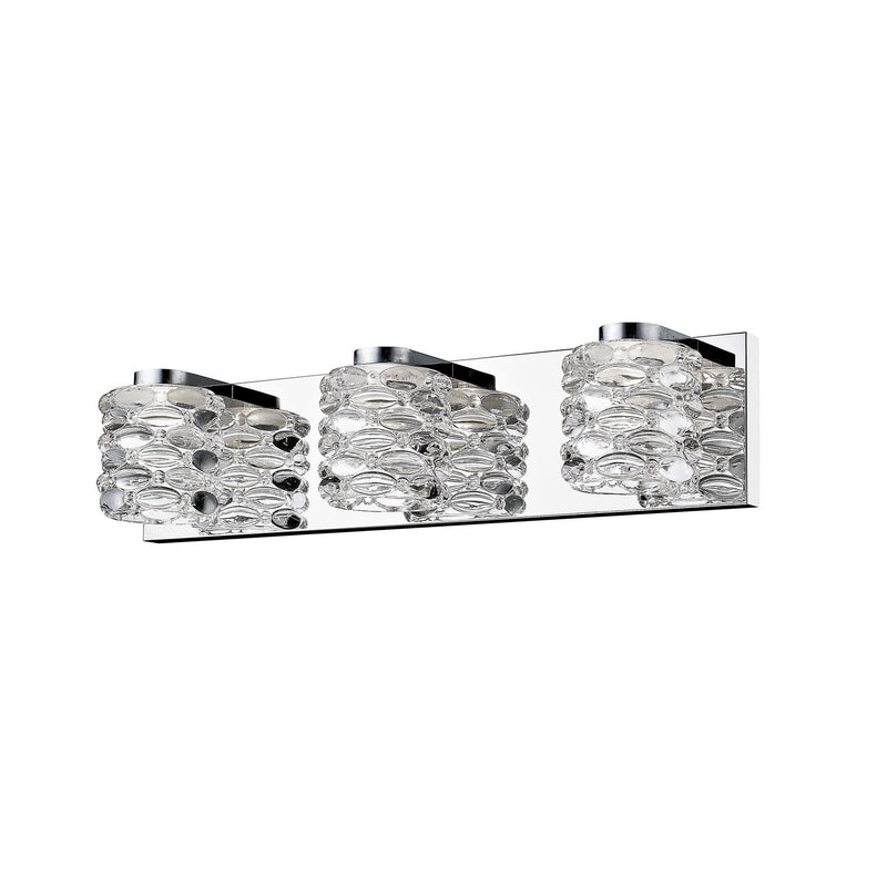Z-Lite - 907-3V-LED - LED Vanity - Dawson - Chrome